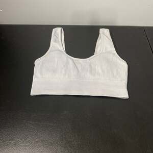 Aerie Offline Seamless Ribbed Scoop Neck Bralette M